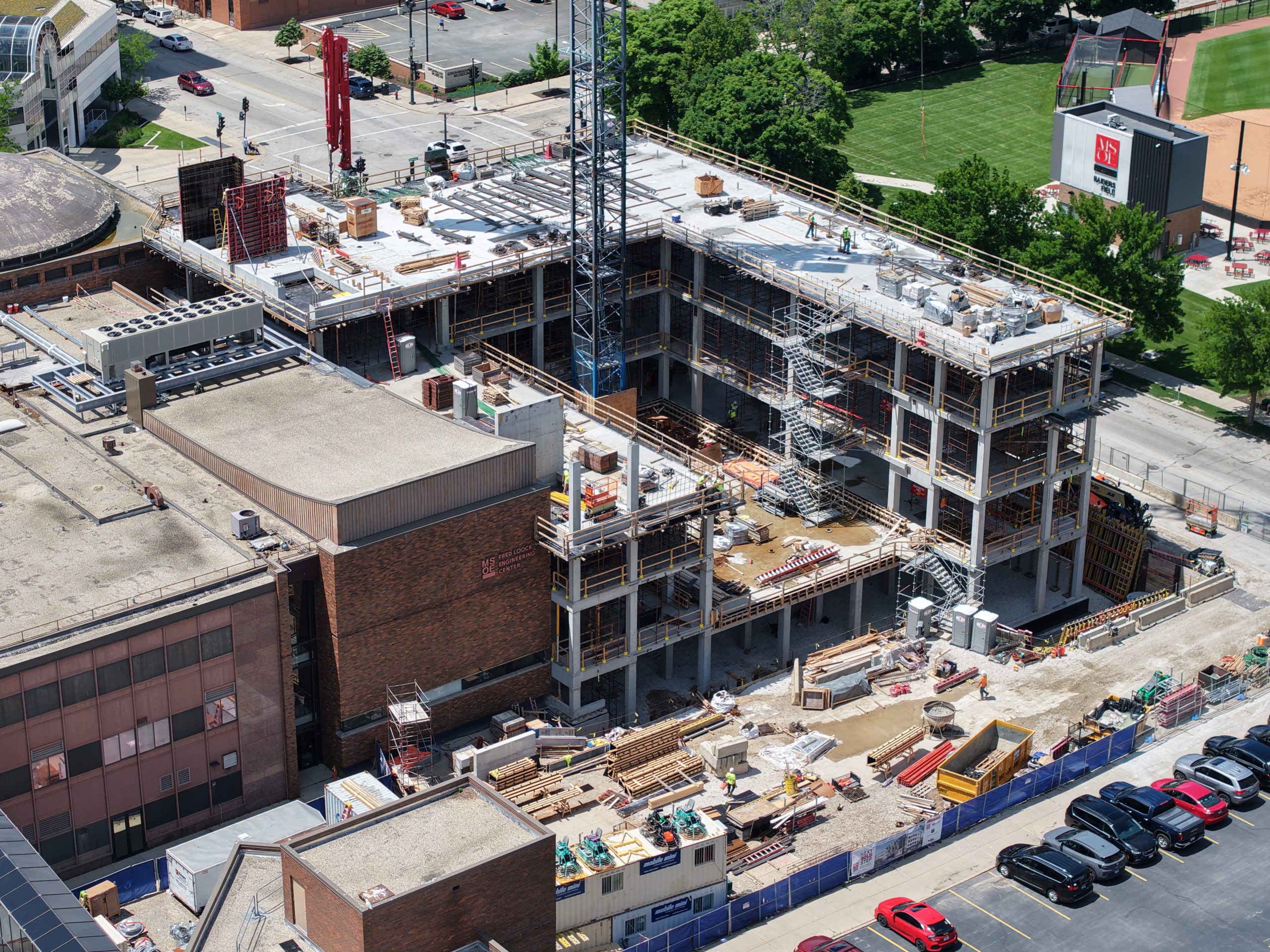 Friday Photos: MSOE Replacing A Parking Lot With AI