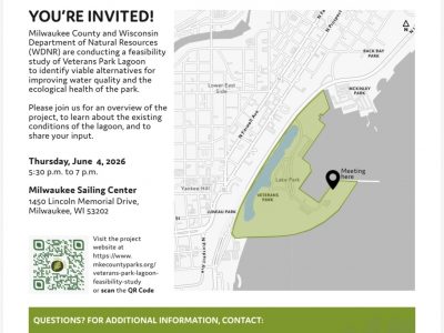 Public Input Meeting on Veterans Park Lagoon Feasibility Study