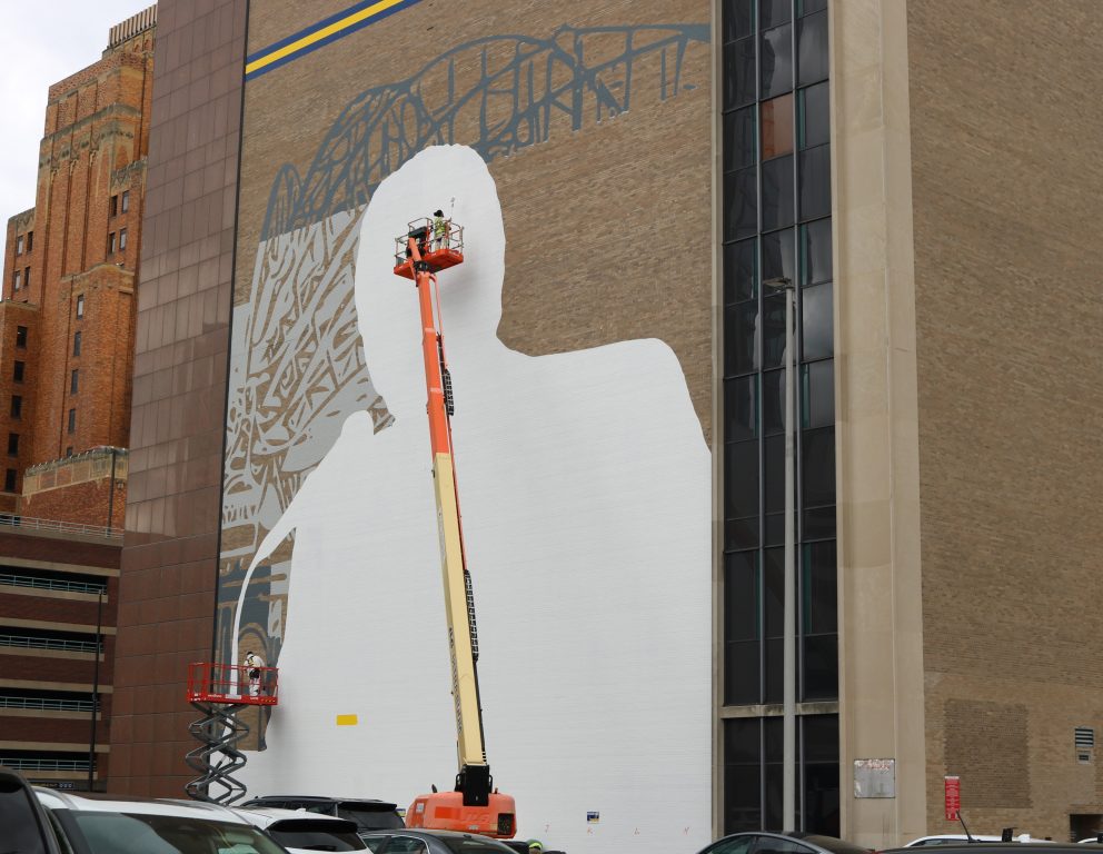 Mr. Baseball mural. Photo taken May 19, 2026 by Sophie Bolich.