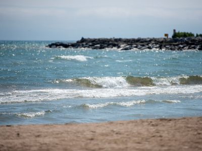 Lake Michigan Has Record Rise in Water Level in April