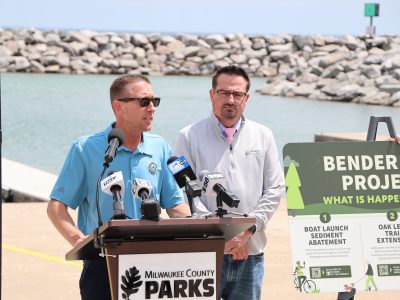 Supervisor Steve F. Taylor Celebrates Reopening of Bender Park Boat Launch Following Critical Restoration Work