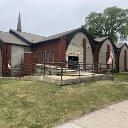Shiloh Missionary Baptist Church at 4801-4815 W. Capitol Dr. Photo by Jeramey Jannene.