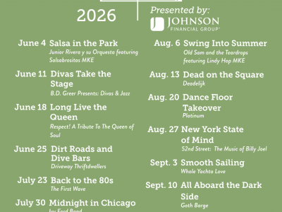 East Town Association Announces 2026 Jazz in the Park Lineup