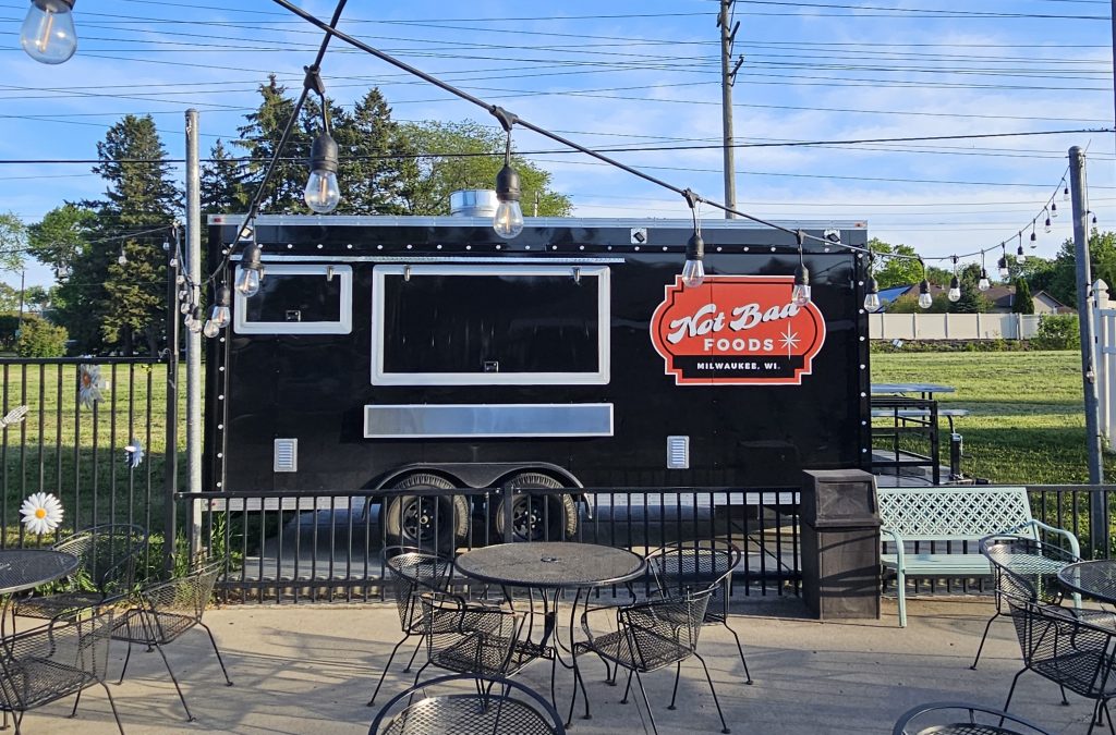 Not Bad Foods in its spot at Bad Moon Saloon. Photo courtesy of Scott Zajork.