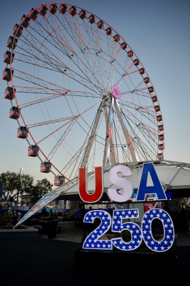 The America 250 Wheel. Photo courtesy of the Wisconsin State Fair.
