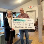 North Shore Bank Donates Over $2,000 to Local Pewaukee Area Historical Society Through tis Giveback Parking Lot Initiative