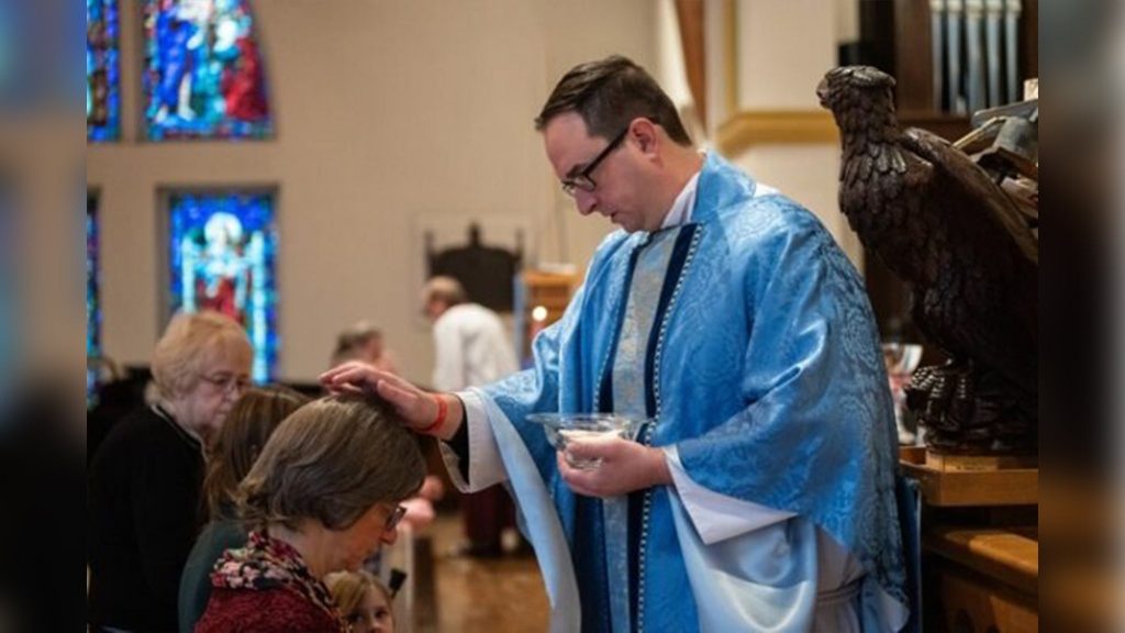 Rev. Chris Corbin is the rector at the Trinity Episcopal Church in Oshkosh. His congregation has grown from about 40 members in 2021 to about 80 today. Photo courtesy of Chris Corbin