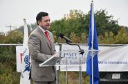 Sen. Patrick Testin at VCP Milwaukee Groundbreaking. Photo taken Oct. 13, 2025 by Jeramey Jannene.