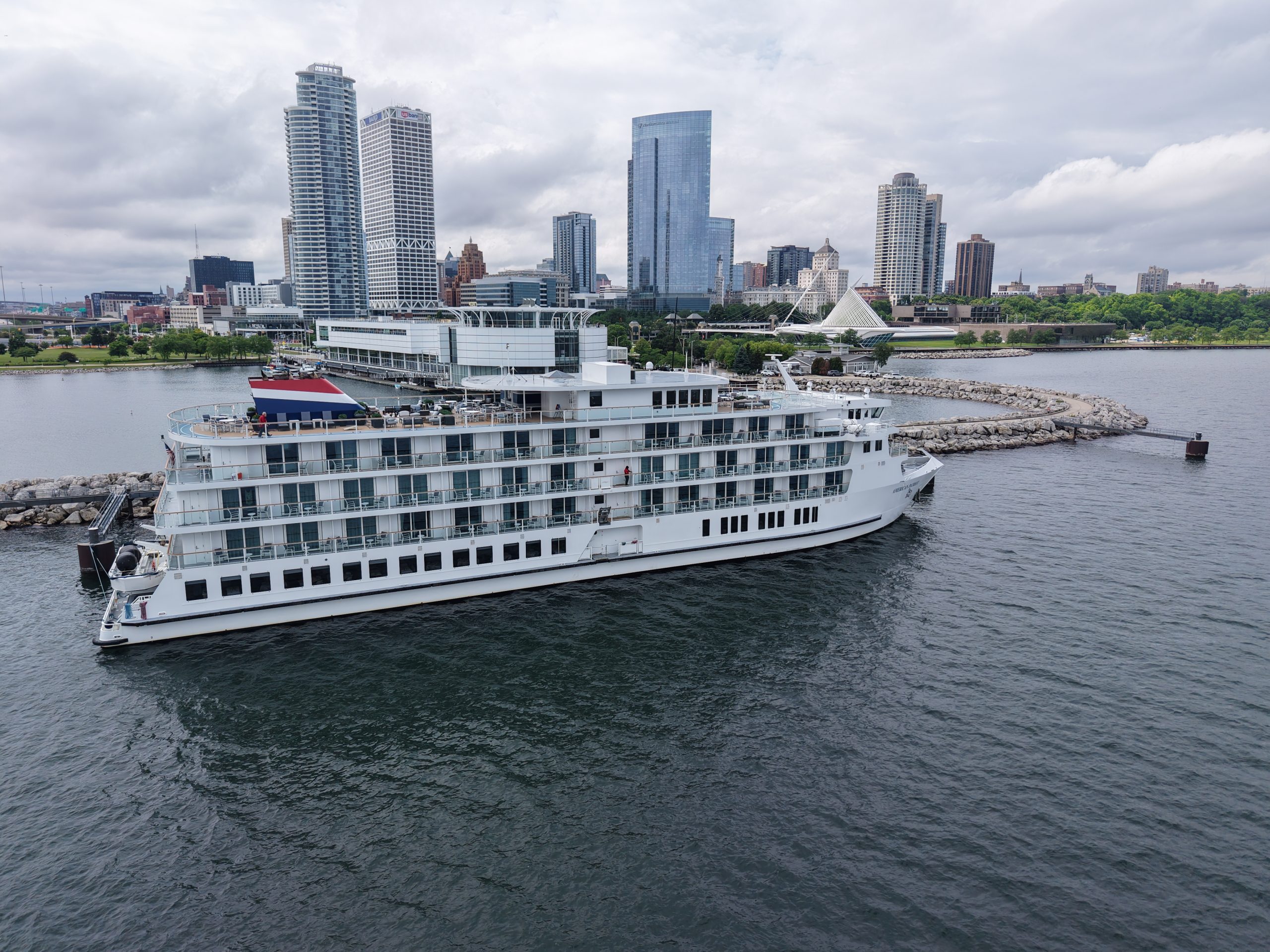 New All-American Cruise Ship Calls on Milwaukee For First Time