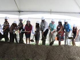 NeuVue groundbreaking. Photo by Jeramey Jannene.