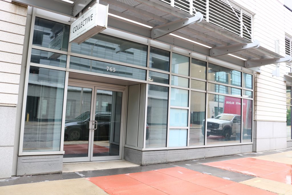 Site of proposed Luxe Pour Studio, 765 N. Jackson St. Photo taken June 17, 2026 by Sophie Bolich.