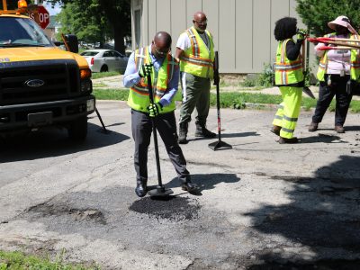 DPW Says Its Still Combating ‘Unprecedented’ Pothole Season