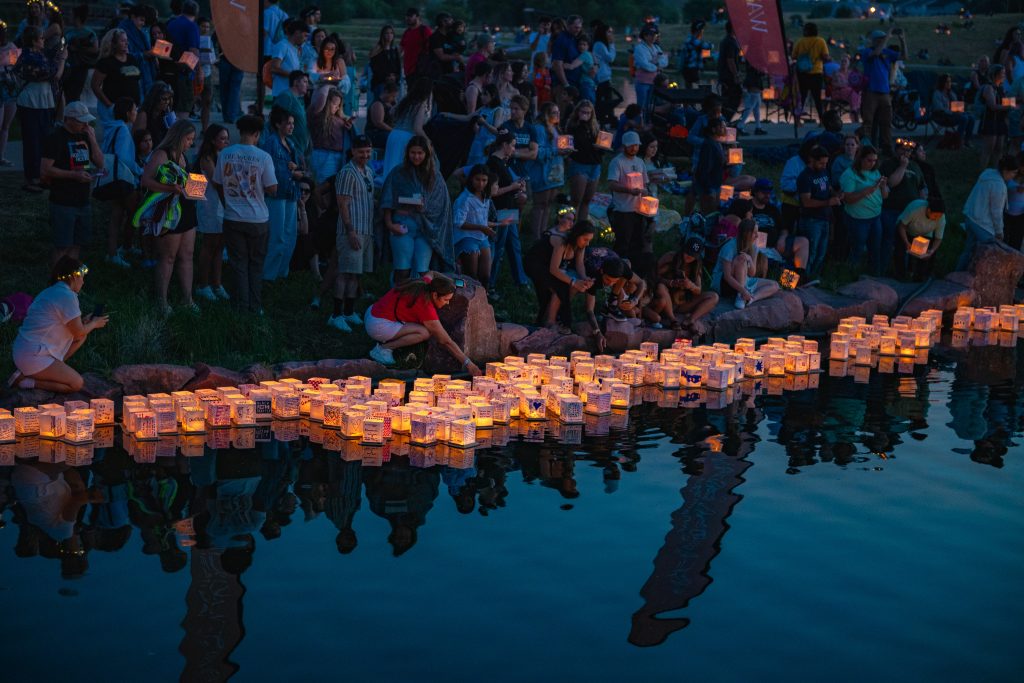 Photo courtesy of the Water Lantern Festival.