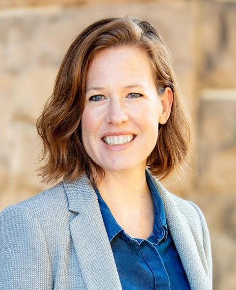 Former Eau Claire City Council President Emily Berge is vying against fellow Democrat Rebecca Cooke in Wisconsin’s 3rd Congressional District primary race. The winner will take on Republican Congressman Derrick Van Orden, who has represented the district since 2022. Photo courtesy of Berge campaign