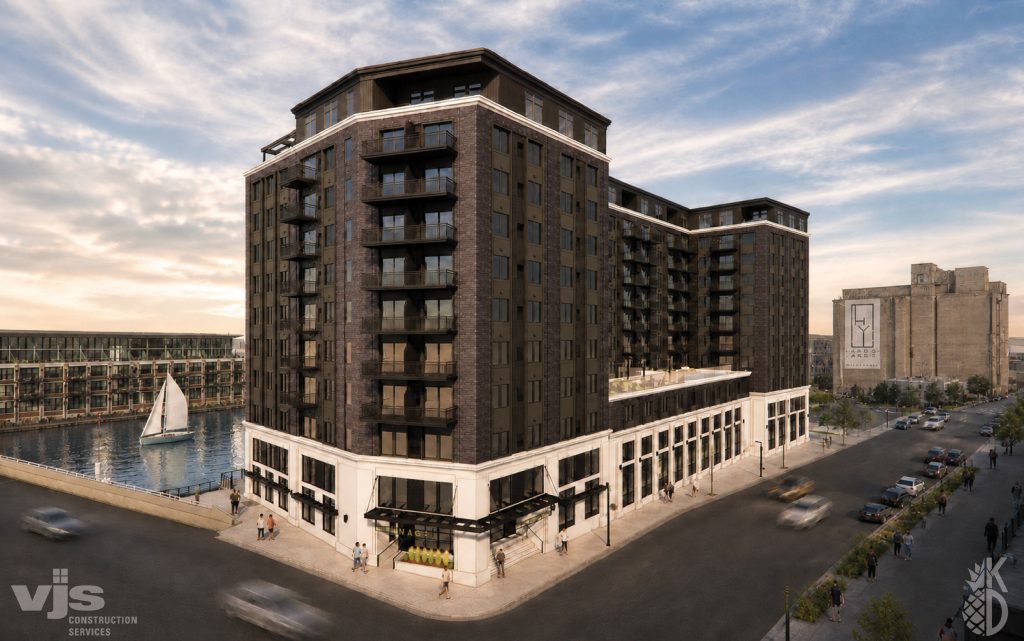 The Everett. Rendering by VJS Construction Services.
