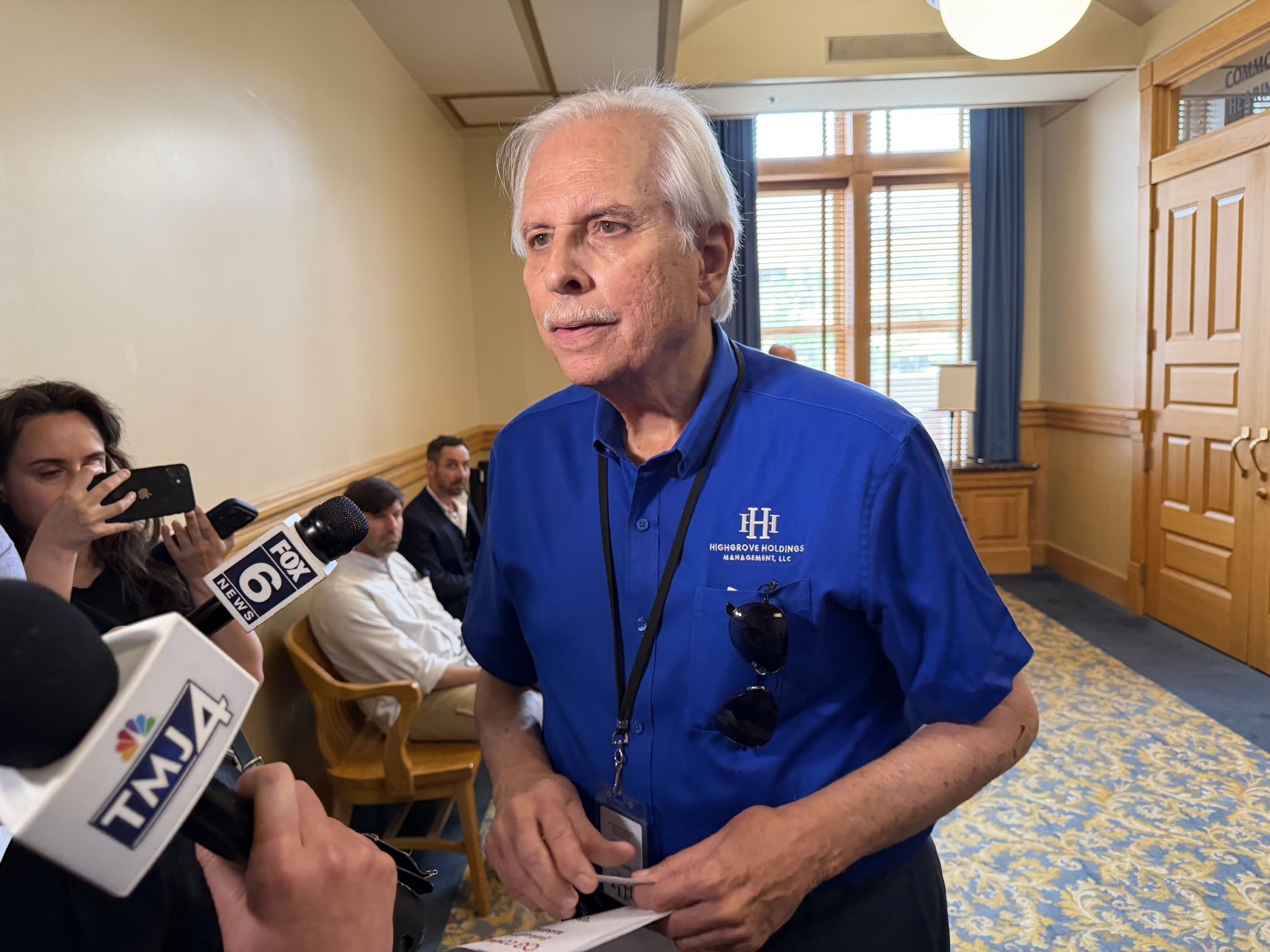 Embattled Landlord David Tomblin Makes Surprise City Hall Appearance