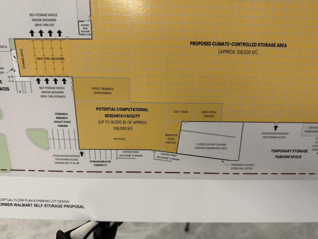 New Walmart interior layout. Photo by Jeramey Jannene.