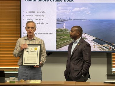 Port Bids Bon Voyage to Longtime Board Chair