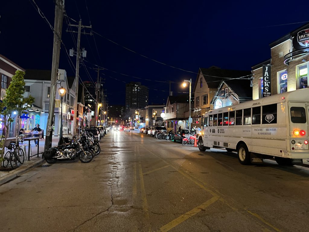 Brady Street in 2024. Photo by Jeramey Jannene.