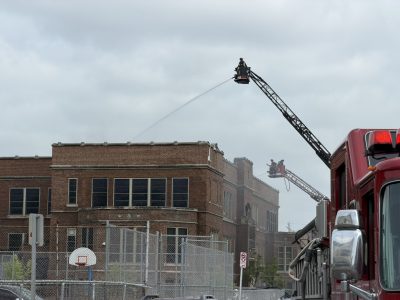 Lincoln Avenue School Heavily Damaged By Five-Alarm Fire
