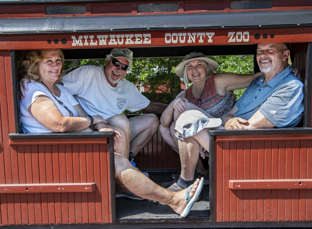 Senior Safari. Photo courtesy of the Milwaukee County Zoo.