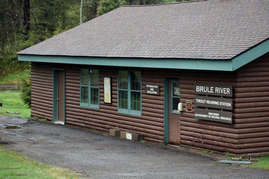 The DNR intends to keep the Brule River State Fish Hatchery closed the rest of this year, citing overall costs and staffing shortages. Danielle Kaeding/WPR