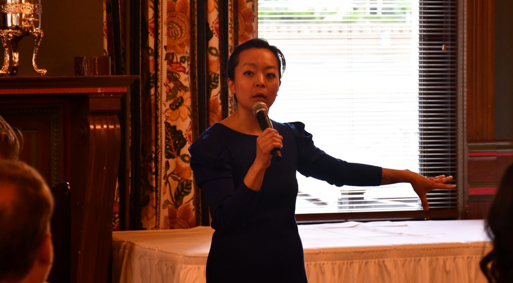 Democratic Socialist Hong Meets Milwaukee's Capitalists
