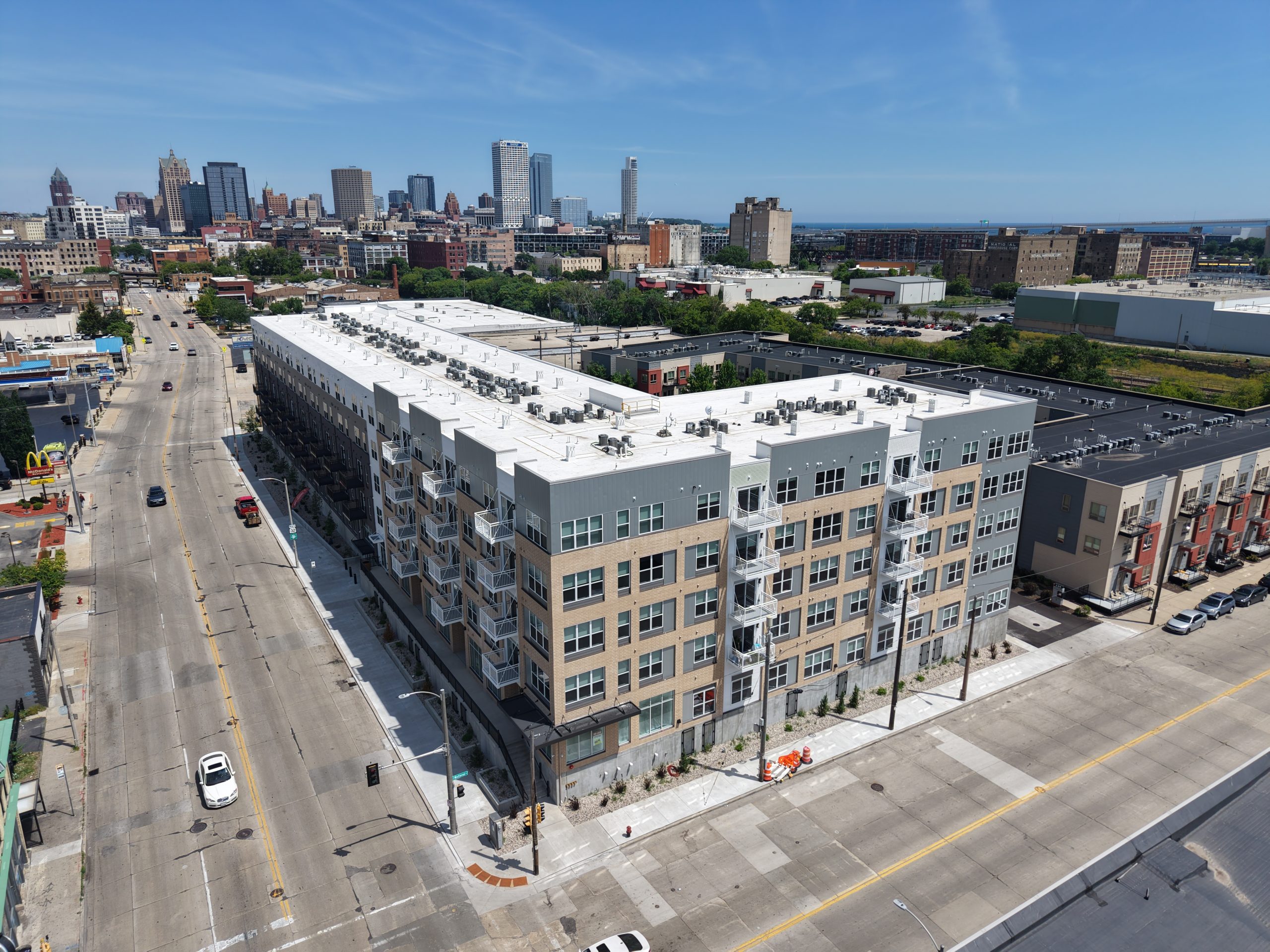 Friday Photos: East National Flats Welcome First Residents