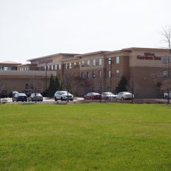 Hilton Garden Inn Milwaukee Airport hotel at 5890 S. Howell Ave. Photo by Jeramey Jannene.