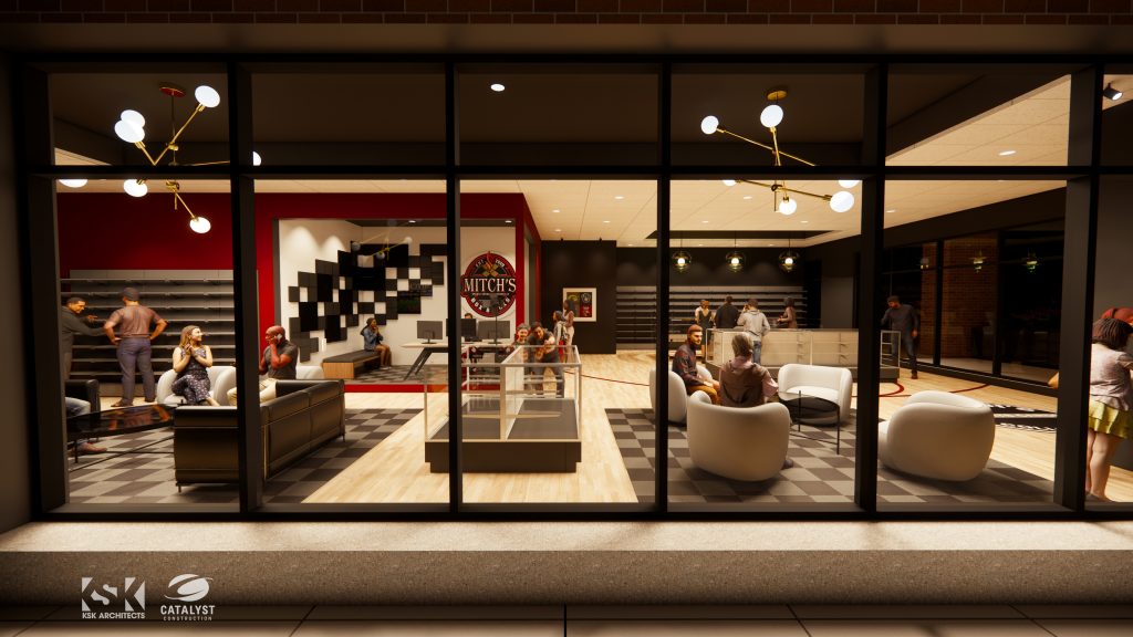 Mitch's Cards. Rendering by KSK Architects.