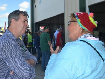 Brennan Pitches Experience, People Skills in Race for Governor