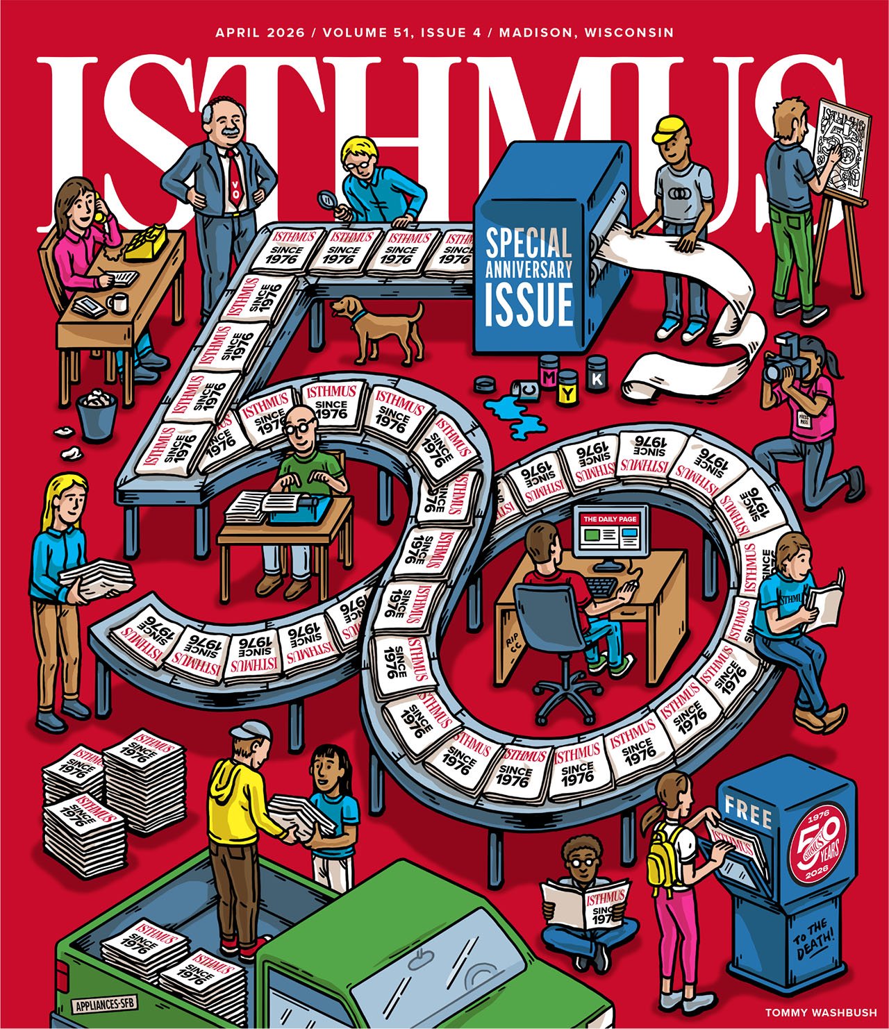 Isthmus Denies Doing Political Polls