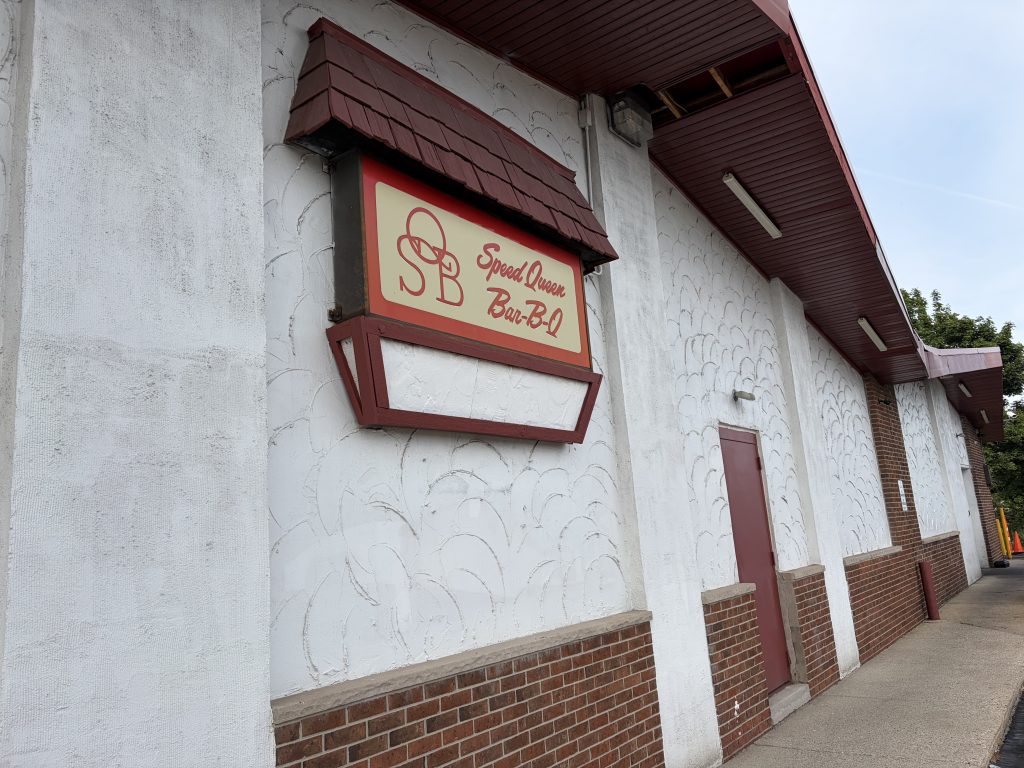 Speed Queen BBQ, 1130 W. Walnut St. Photo taken July 10, 2026 by Sophie Bolich. 