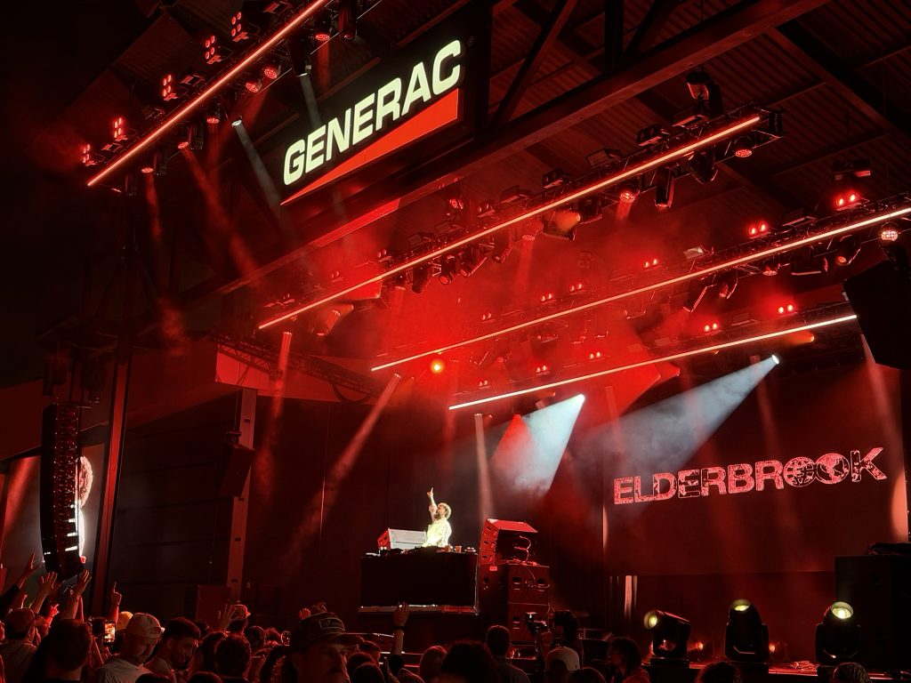 Elderbrook at Summerfest's Generac Power Stage on June 26. Photo by Jeramey Jannene.