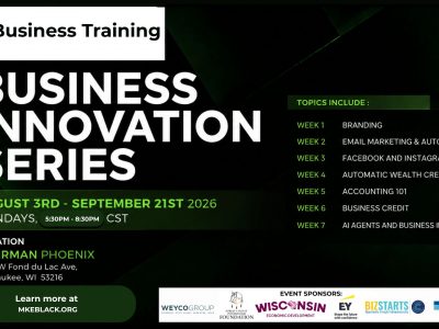 MKE Black Launches 2026 Innovation Series to Equip Milwaukee Entrepreneurs for the Future