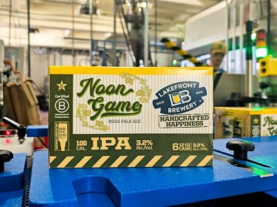 Lakefront Brewery Invites Wisconsin to Go Long With Their New Year-Round Ipa, Noon Game