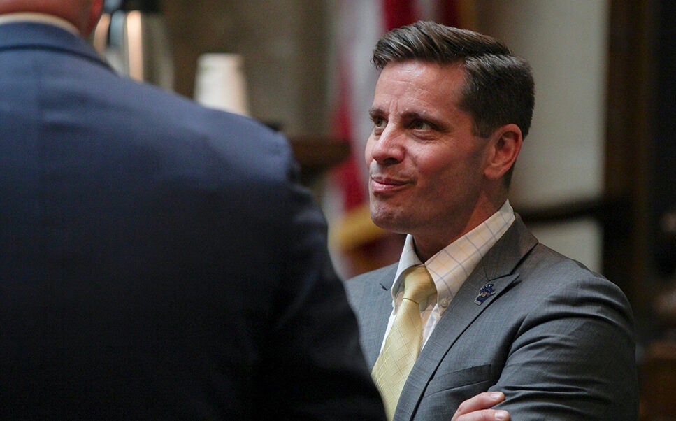 Wisconsin Senate President Chris Kapenga, R-Delafield, during a state Senate session on June 7, 2023, in the Wisconsin State Capitol.. Drake White-Bergey / Wisconsin Watch