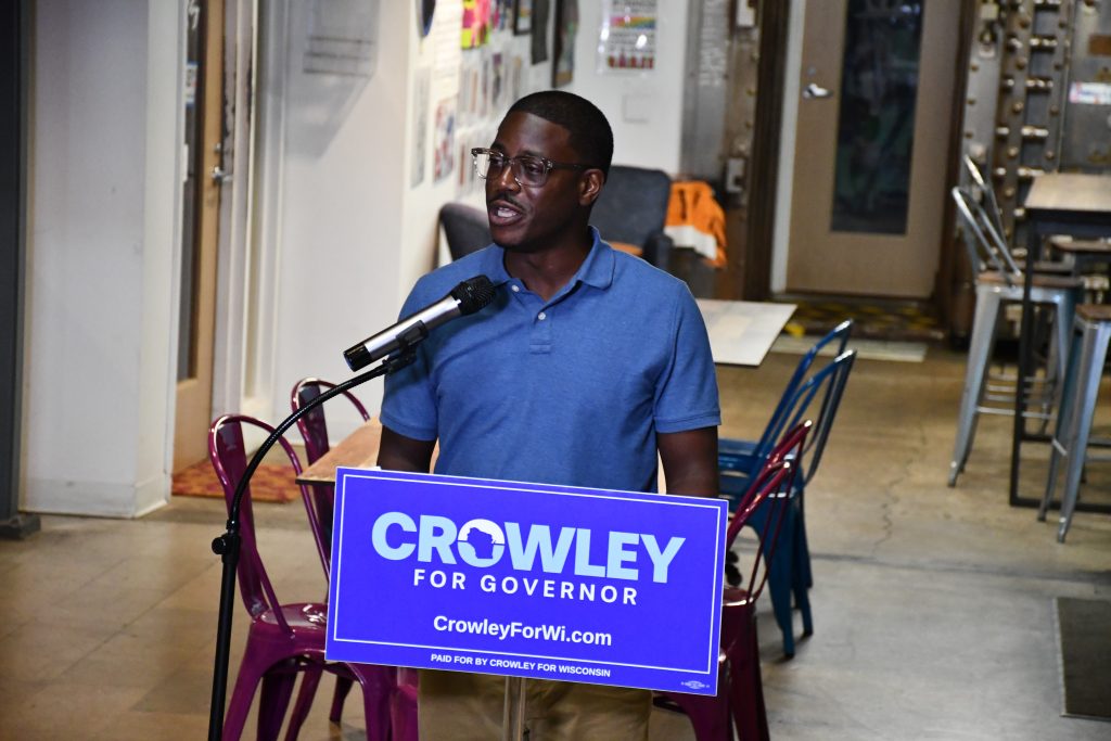 Milwaukee County Executive David Crowley Wins Democratic Nomination for Wisconsin Governor