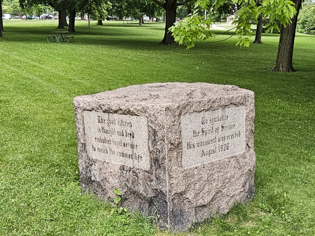 Spirit of Service. Photo courtesy of Juneau Park Friends.
