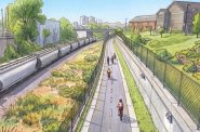 30th Street Trail conceptual drawing. Image from feasibility study.