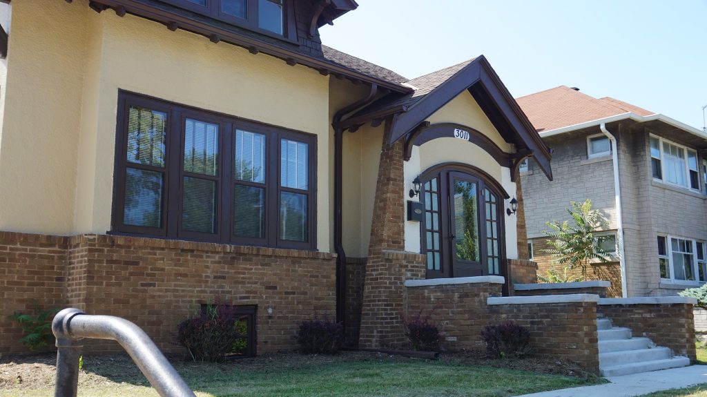 A house in Sherman Park completed through the Milwaukee Employment/Renovation Initiative. (NNS file photo)
