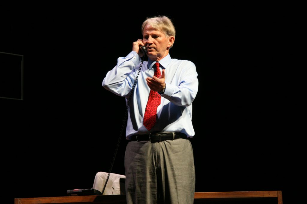 John Kishline in 'Success' being performed at the Kamani Auditorium in New Delhi on August 10, 2011. Photo from the U.S. Embassy New Delhi (CC BY-ND 2.0) https://creativecommons.org/licenses/by-nd/2.0/deed.en