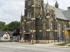 St. Martini Lutheran Church at 1500 S. 16th St. Photo by Jeramey Jannene.