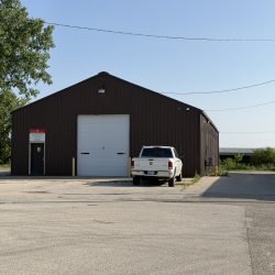 Wisconsin and Southern Railroad Terminal at 8735 N. 107th St. Photo by Jeramey Jannene.
