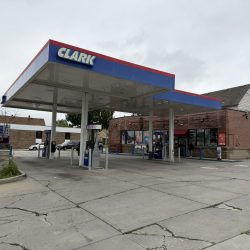 Clark fueling station at 1605 W. Oklahoma Ave. Photo by Jeramey Jannene.