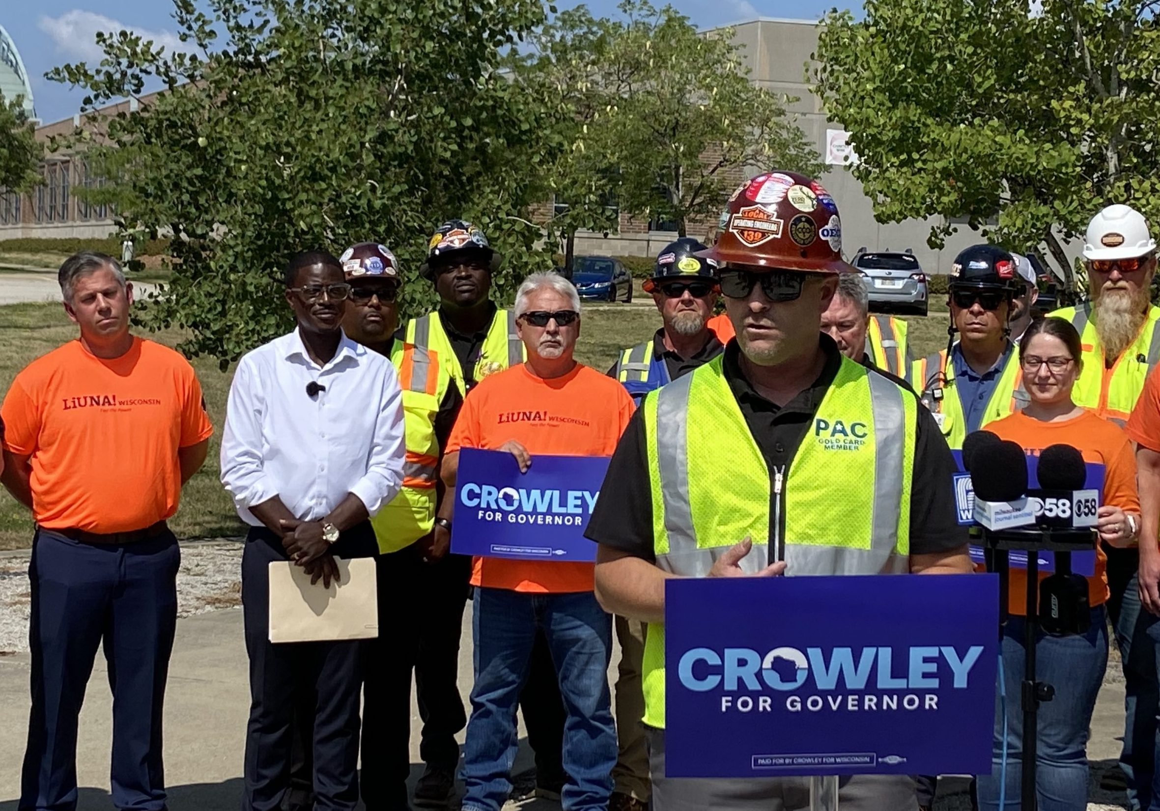 Labor Unions Stand by Crowley
