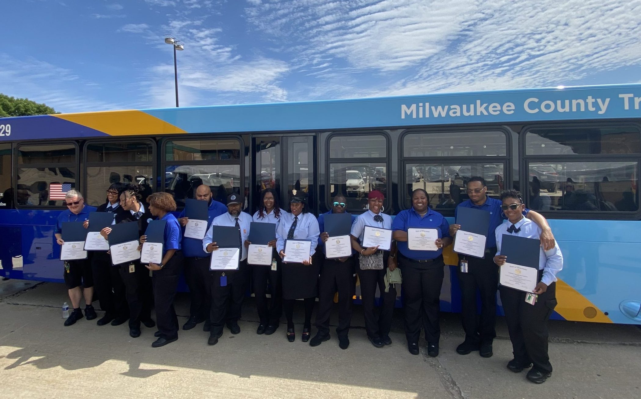 Transportation: MCTS Graduates First Class of Journeyman Bus Drivers