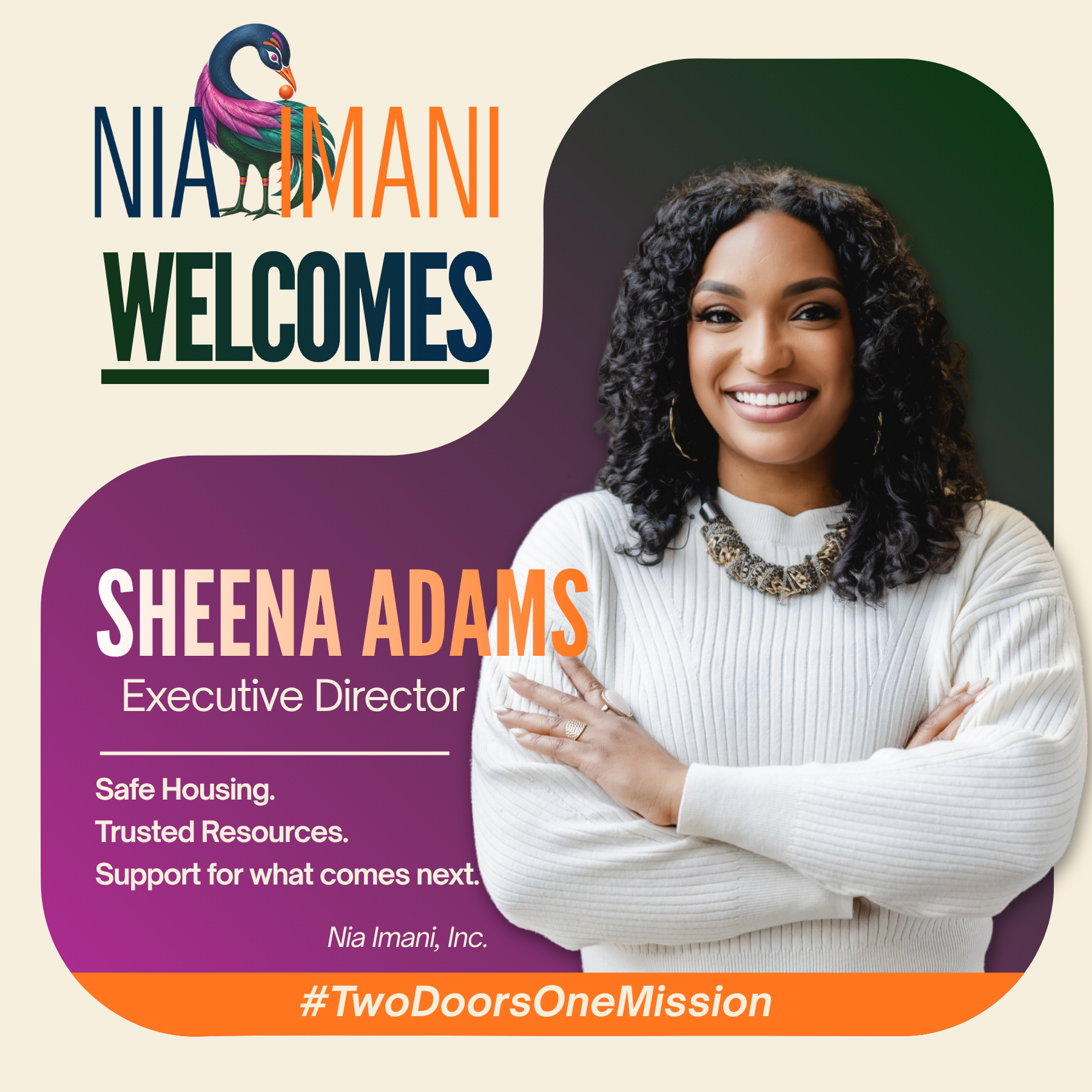 Sheena Adams. Image courtesy of Nia Imani Family.