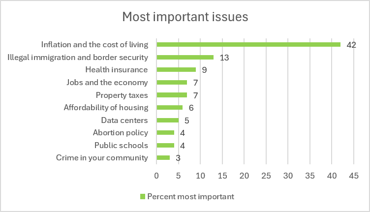 Most important issues
