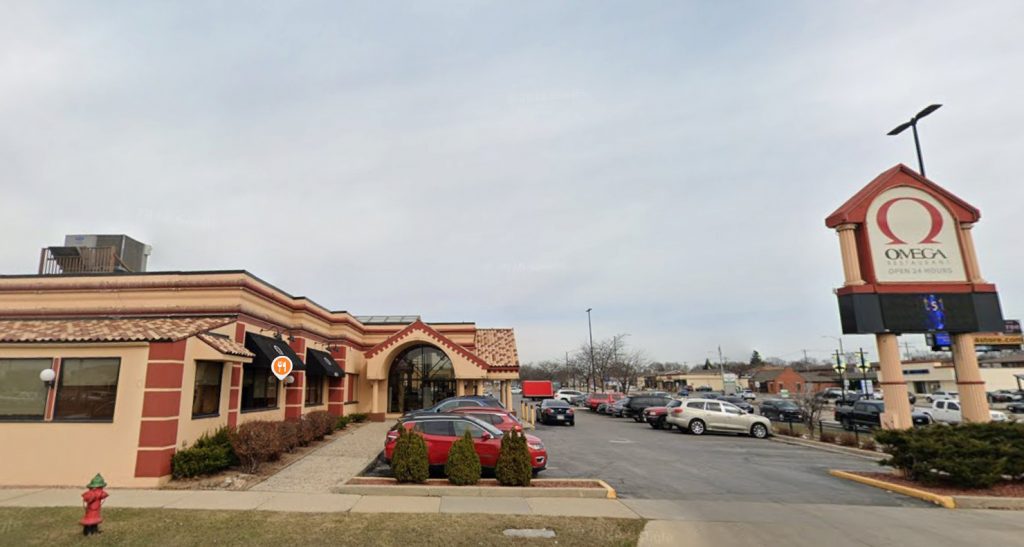 Omega restaurant. Image from Google Maps.